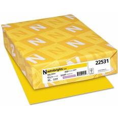 Color Paper, 24lb, 8 1/2 x 11, Solar Yellow, 500 Sheets