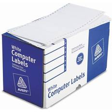 Labels Avery 4076 2 15/16" x 5" White Dot Matrix Shipping Labels 3000/Box