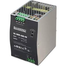 Stromkabel & Kabelkanäle SilverNet Sil Ndr-480-48 Network Switch Component Power Supply