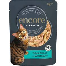 Encore Cat Food Tuna & Whitebait Pouch 70G