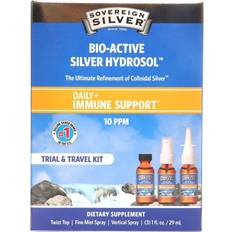 Vitamins & Supplements Sovereign Silver Bio-Active Silver Hydrosol Trial & Travel Kit 3 Bottle(s)