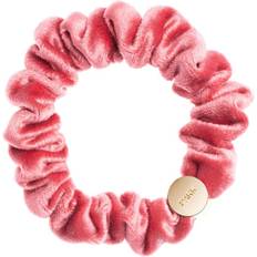 Mini hårsnoddar Dark Velvet Mini Scrunchie Candy Pink