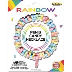 Fundas para pene Rainbow Penis Candy Necklace in stock