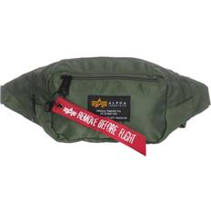 Alpha Industries Bæltetaske - Khaki/Rød/Sort/Hvid