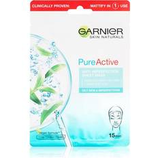 Garnier Gesichtsmasken Garnier Pure Active Anti-Imperfection Sheet Mask 23g