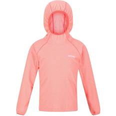 Orange Hoodies Regatta Childrens/kids Loco Microstripe Hoodie (fusion Coral)