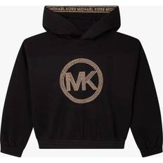 Goud Hoodies Michael Kors Hoodie Met Pailletten Logo - Beige