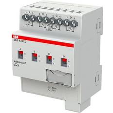 ABB KNX SA/S4.10.2.2 Kontaktaktuator, man. betjening, AC1 10A, AC3 8A