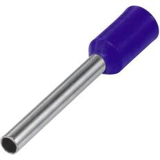 Bleu Câbles Électriques Vogt Verbindungstechnik 490912 Ferrule 16 mm² Partially insulated Blue 100 pc(s)