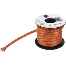 TRU Components 1564516 Jordkabel 1 x 10 mm² Rød, Transparent 5 m