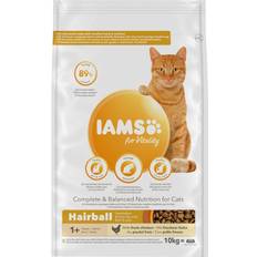 IAMS ADULT HAIRBALL KATTEMAD 10 KG