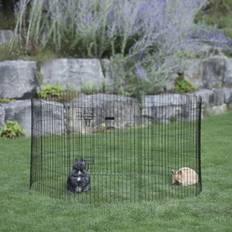 Haustiere Kerbl Outdoor Pet Enclosure with Door Silver