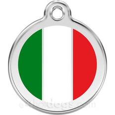 Italiensk flag Red Dingo Hundetegn Italiensk flag small