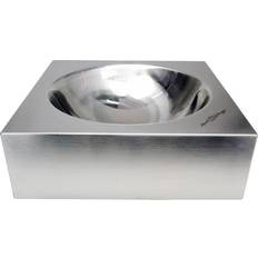 Red Dingo Feeder Silver steel