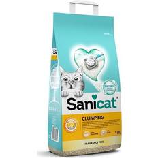 Sanicat Clumping White kattegrus lugtfri 10L 2 10L