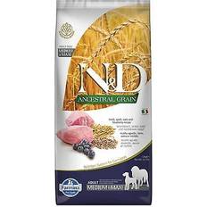 Farmina N&D Ancestral Grain Lamb & Blueberry Medium & Maxi 12kg