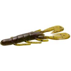 Zoom Zoom Ultravibe Speed Craw 3-1/2'' Green Pumpkin/Purple Flake