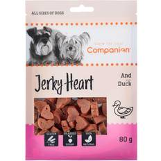 Companion Kæledyr Companion Duck Jerky Hearts