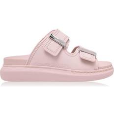 Pink Slides Alexander McQueen Oversized Sliders