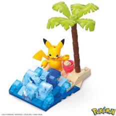 Städte Bauklötze Mattel MEGA Brands Pokemon Beach Blast Pikachu