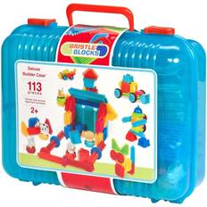 Bristle Blocks Legetøj Bristle Blocks Deluxe Builder Case 113pcs