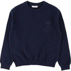 Dolce & Gabbana Pull Girocollo Man Sweaters Gray