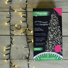 Detalles Interiores Premier 1500 LED Treebrights Light Chain w. Timer 37.5m Árbol de Navidad