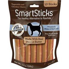 SmartBones SmartSticks Peanut Butter Chews Dog Treats 10ct