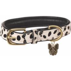 Digby & Fox Printed Cow Hair Dog Collar