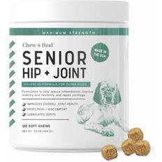 Supplements Pets Chew + Heal Senior Hip + Joint Dog Supplement, Count of 120