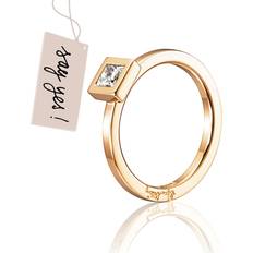 Efva Attling Princess Wedding Thin 030 ct Ring - Gull