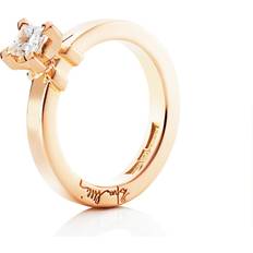 Efva Attling Dolce Hvide Princess Ring - Guld