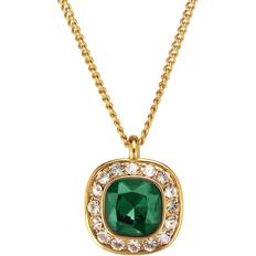 Dyrberg/Kern Halskæder Dyrberg/Kern KELLY HALSKÆDE 370005 (Gold, Green, ONESIZE)