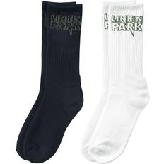 Merchcode Linkin Park Strumpor 2-Pack - Black/White