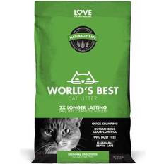 World's Best Cat Litter Pets World's Best Cat Litter Original Series Clumping Unscented Corn Cat