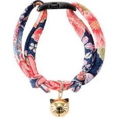 Hanabi Necoichi Chirimen Hanabi Fireworks Cat Collar