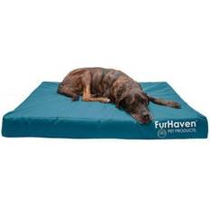 FurHaven Pet Dog Bed Deluxe Memory Foam Oxford