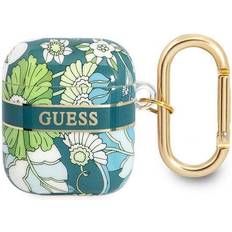 Kopfhörer Guess AirPods Skal Flower Strap Collection Grön