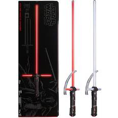 Plástico Armas de Juguete Hasbro Star Wars The Black Series Kylo Ren Force FX Deluxe Lightsaber