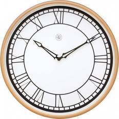 Nextime Wall Clocks Nextime Kyle vit/rose Ø30cm Wall Clock