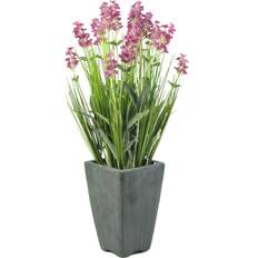 Lavendel i kruka Europalms Konstgjord Lavendel, rosa, 45cm Konstgjord växt