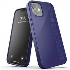 Superdry Snap iPhone 12 Mini genomskinligt fodral Blå 42626