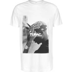 T-Shirts Mister Tee 2Pac F*ck The World - Weiß