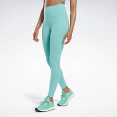 Grey Tights Reebok Lux High-Waisted Leggings