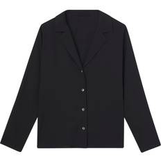 Calvin Klein Femme Blazers Calvin Klein L/s V-neck Button Down Black Female