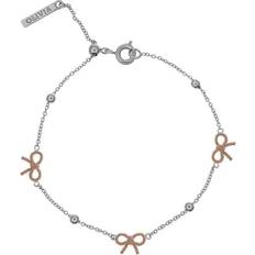 Bow & Ball & Rose Bracelet