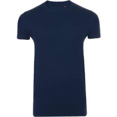 Sol's Heren Imperial Slim Fit T-Shirt met Korte Mouwen - Zwart