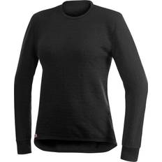 Woolpower Oberteile Woolpower Funktionsshirt 200 Crewneck - Schwarz