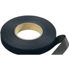 Sort Flexbånd Binder Band Burrebånd til samling Burrebånd statisk loop del (L x B) 10000 mm x 16 mm Sort 10 m