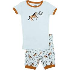 Nightwear Leveret Kids 2pc. Horseshoe Shorts Pajama Set